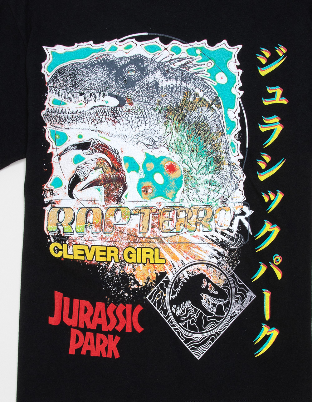 JURASSIC PARK Clever Boys Tee - BLACK