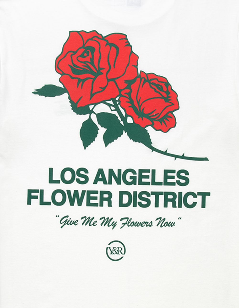 YOUNG & RECKLESS Flower District Mens Tee