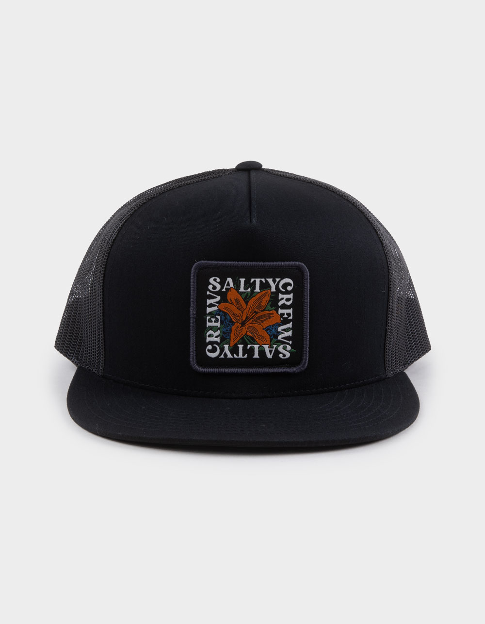 SALTY CREW Petal Trucker Hat - BLACK