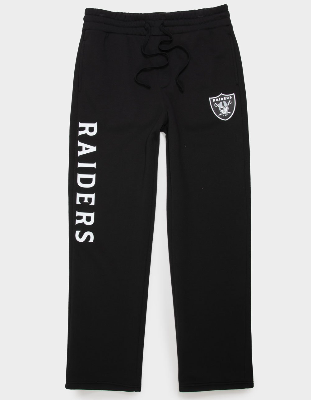 THE WILD COLLECTIVE Las Vegas Raiders Mens Sweatpants - WASHED BLACK