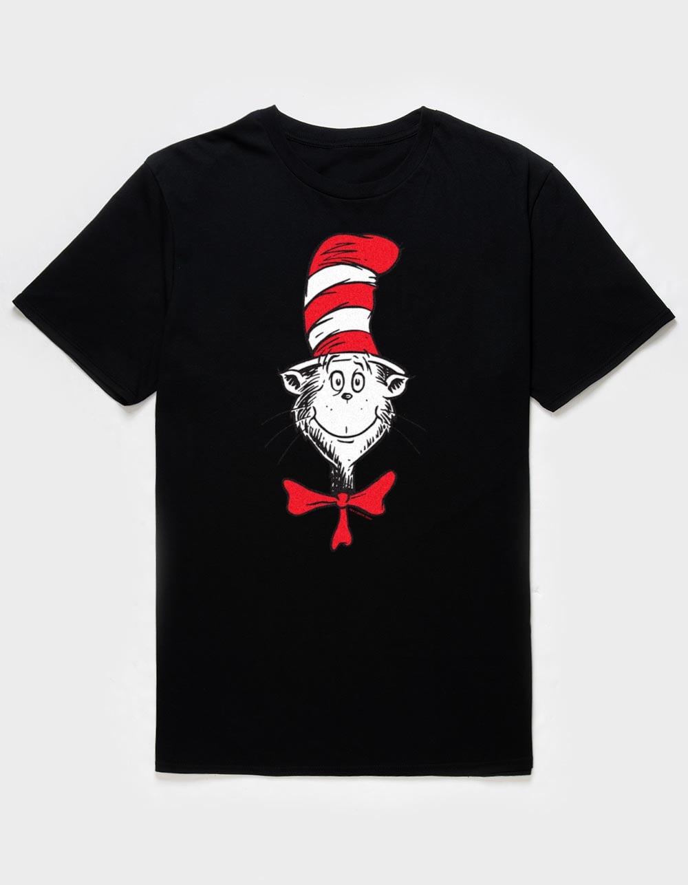 DR. SEUSS Cat The Hat Unisex Tee - BLACK