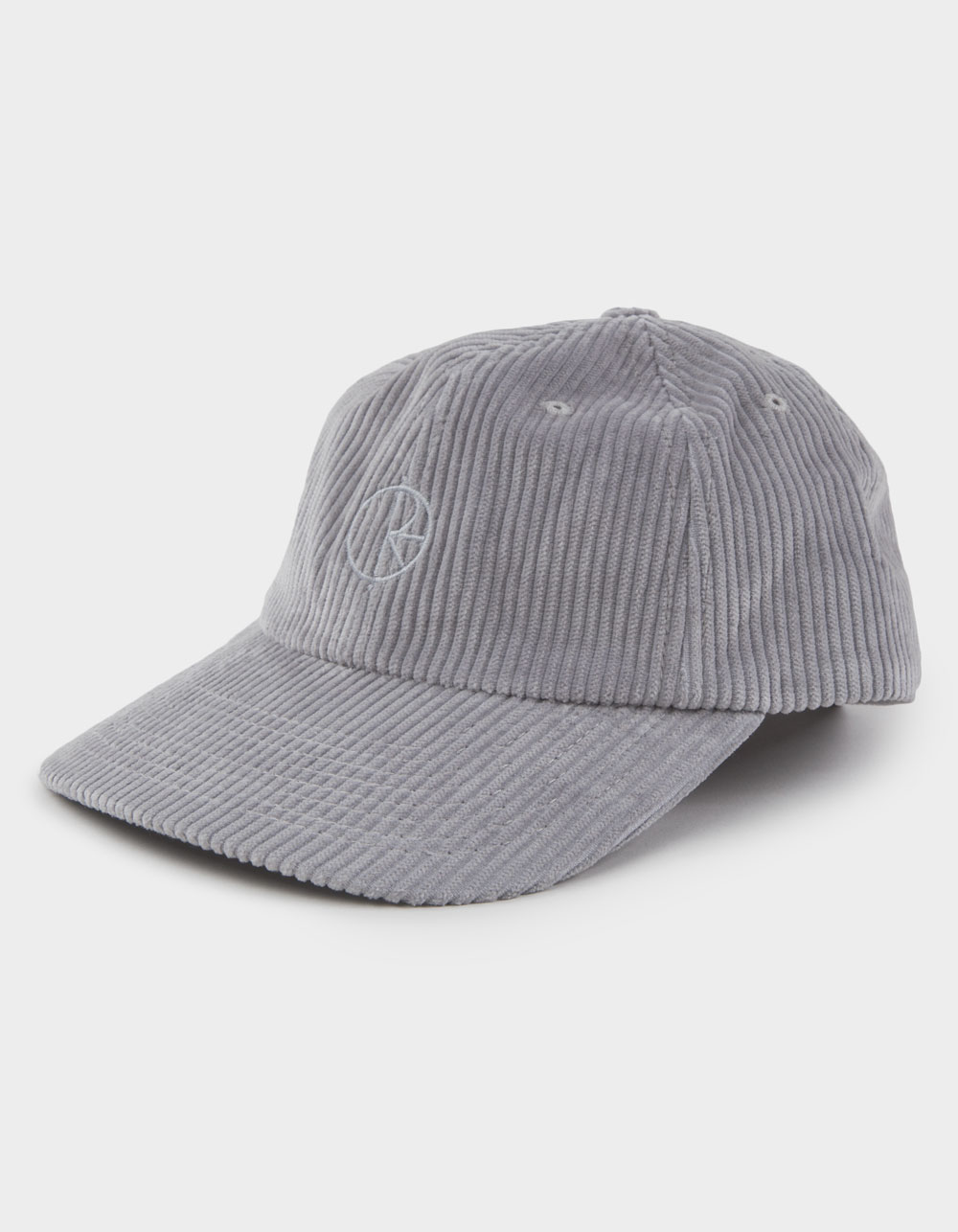 POLAR SKATE CO. Sai Corduroy Strapback Hat - SILVER