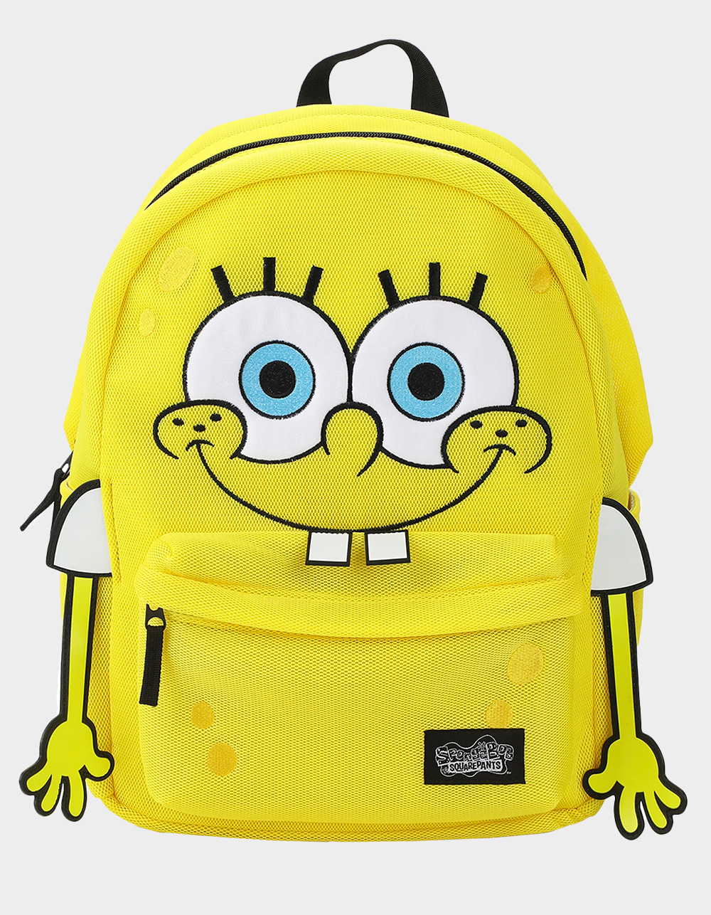 BIOWORLD SpongeBob SquarePants 17" Backpack - YELLOW COMBO