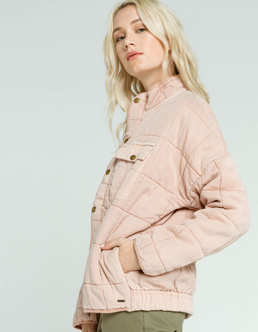 O'NEILL Mable Womens Quilted Jacket LTPNK Tillys