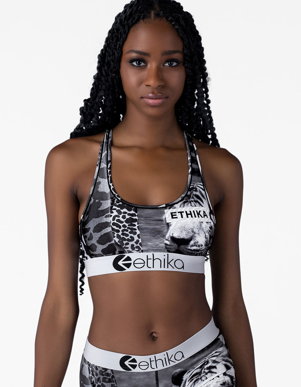 ETHIKA Wild And Vintage Sports Bra BLACK COMBO Tillys