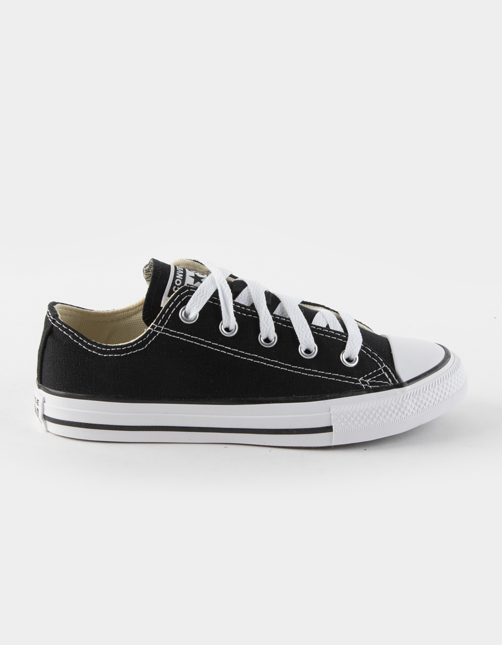 CONVERSE Chuck Taylor All Star Kids Low Top Shoes - BLK/WHT