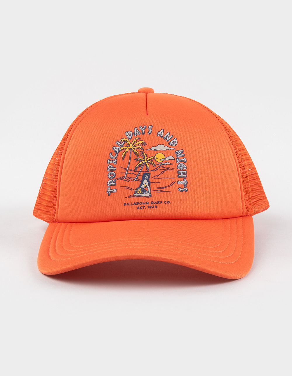 BILLABONG Across Waves Womens Trucker Hat - ORANGE