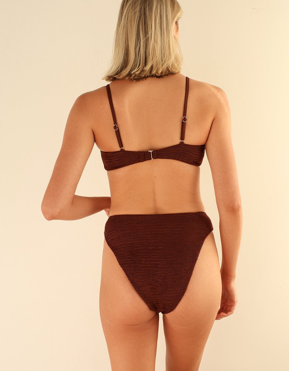 DIPPIN' DAISY'S Zen Knotted Triangle Bikini Top