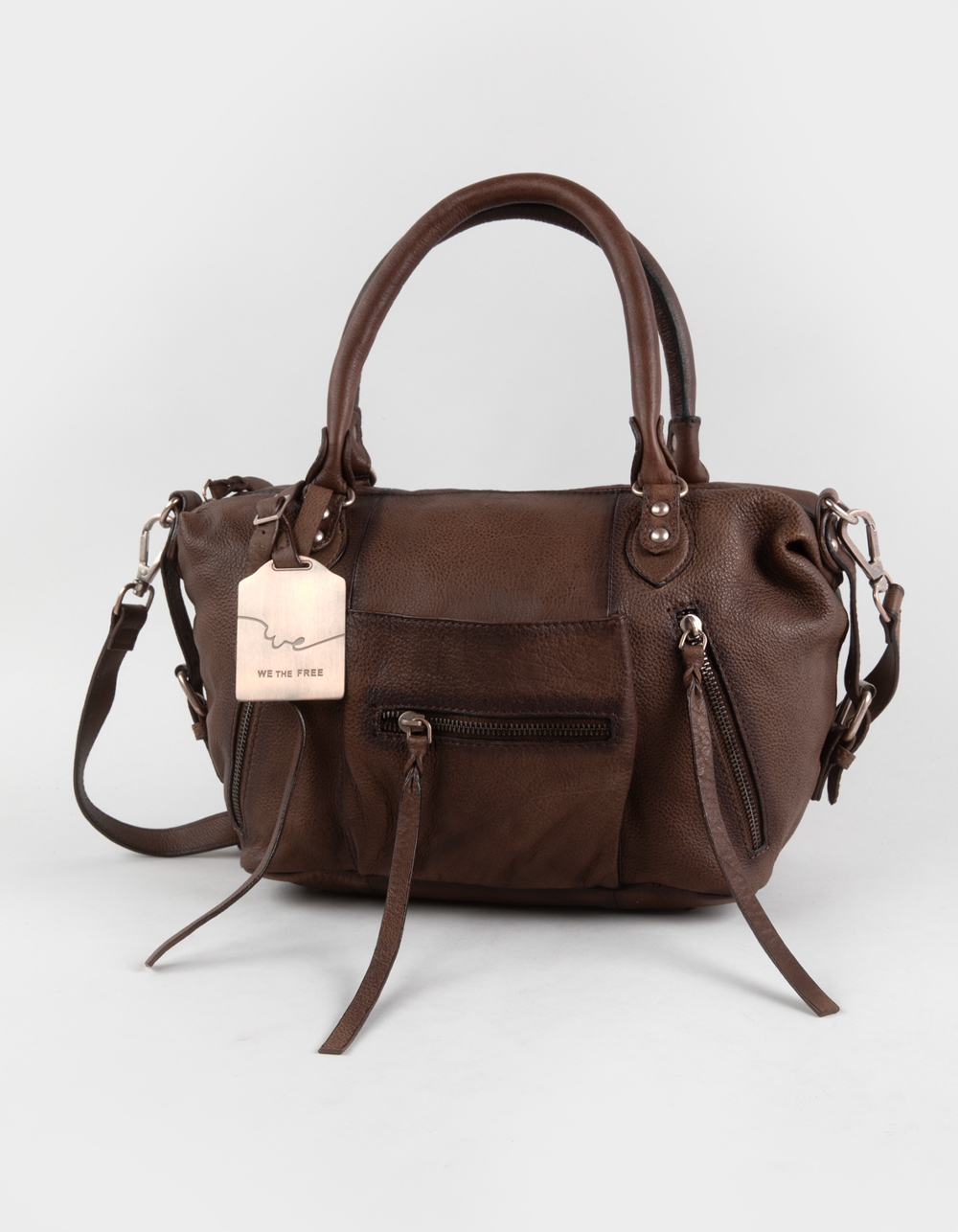 FREE PEOPLE We The Free Baby Emerson Bag - CHOCOLATE
