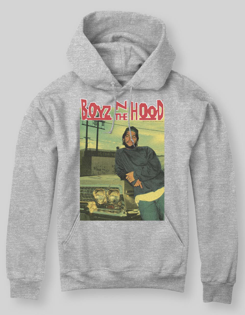 Boyz N The Hood Doughboy Grey Hoodie, Official Apparel & Accessories