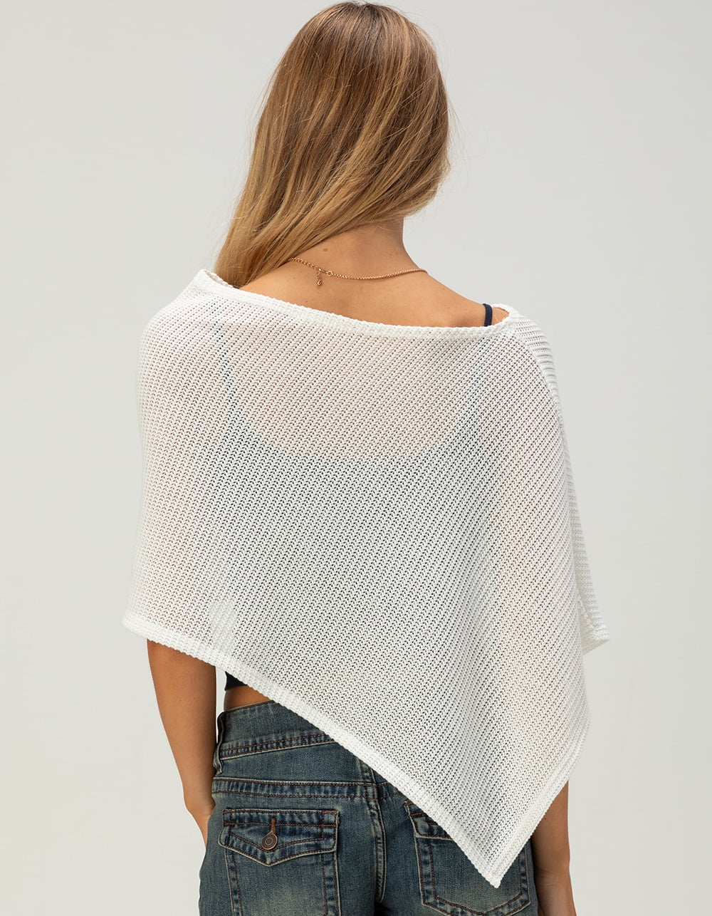 FULL TILT Womens Crop Poncho