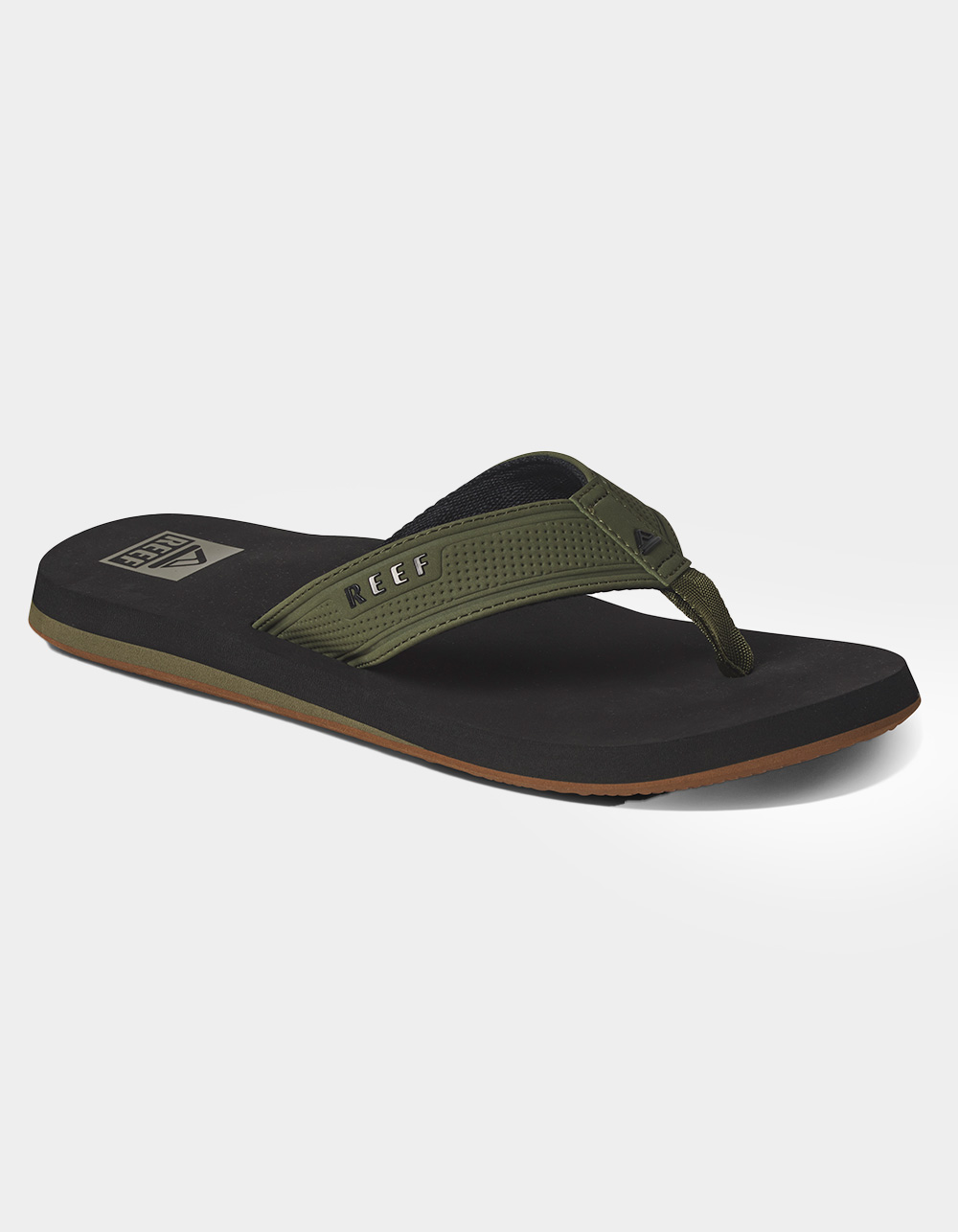 REEF Layback Mens Flip Flops - OLIVE