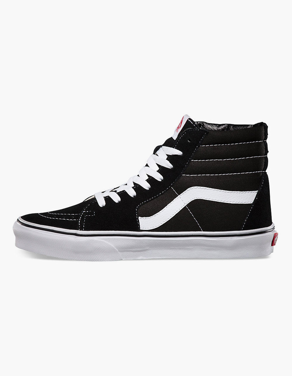 VANS Sk8-Hi Black & White Shoes - Black/White