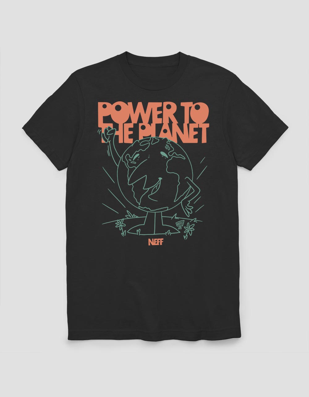 NEFF Power To The Planet Unisex Tee