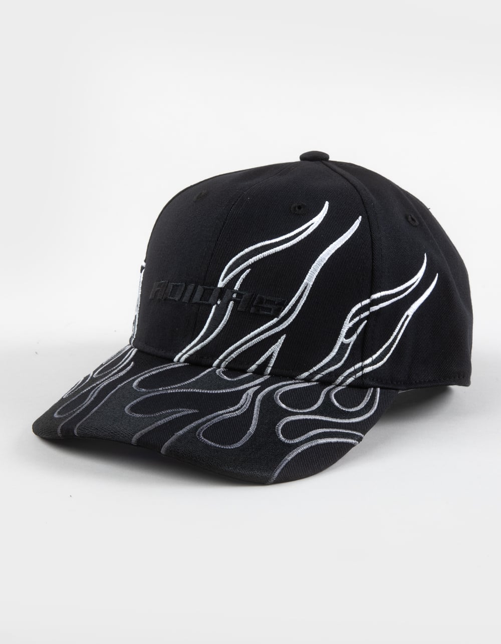 ADIDAS Originals Flame 6 Panel Strapback Hat - BLK/BLK