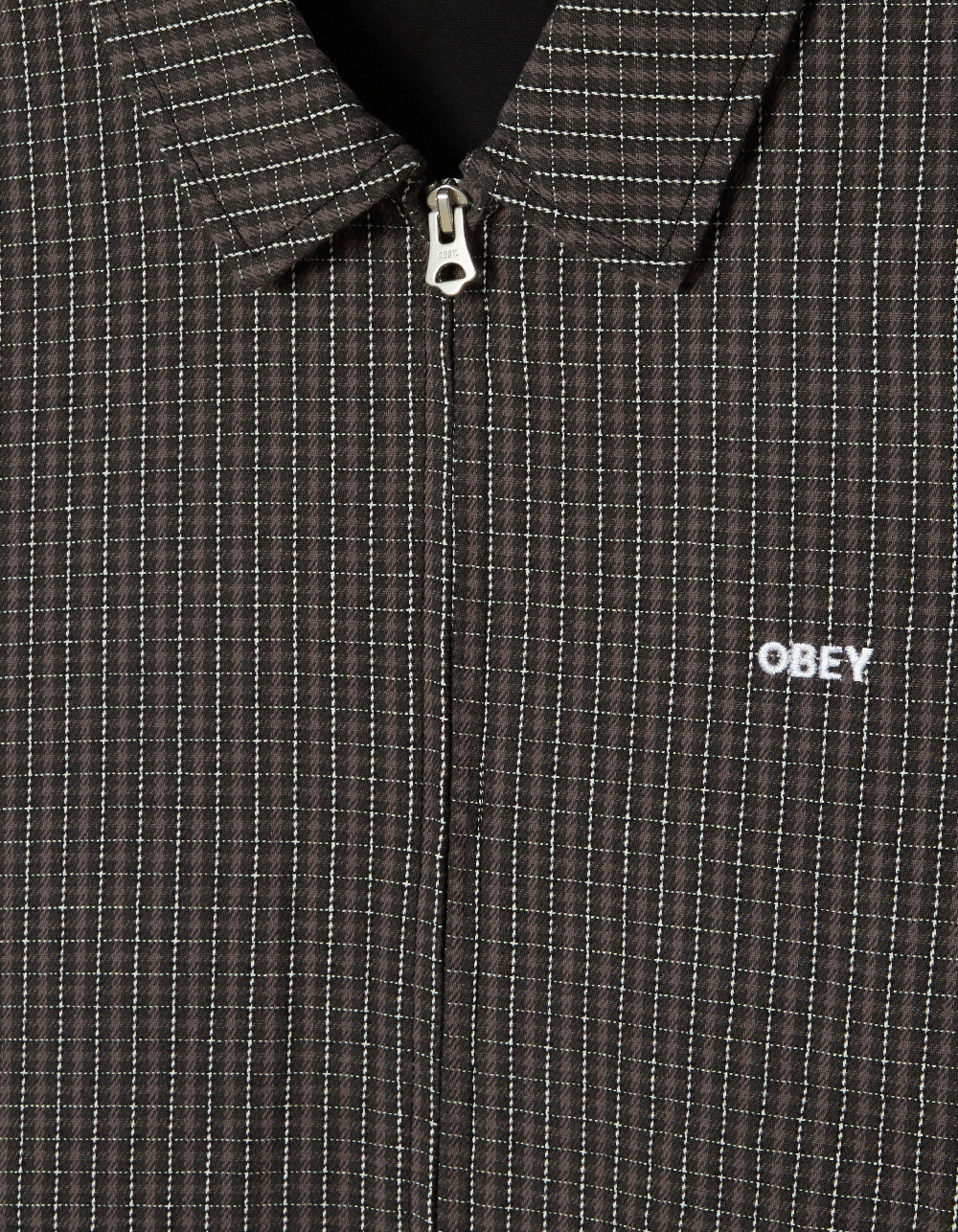 OBEY Luther Blouson Mens Jacket - OXFORD