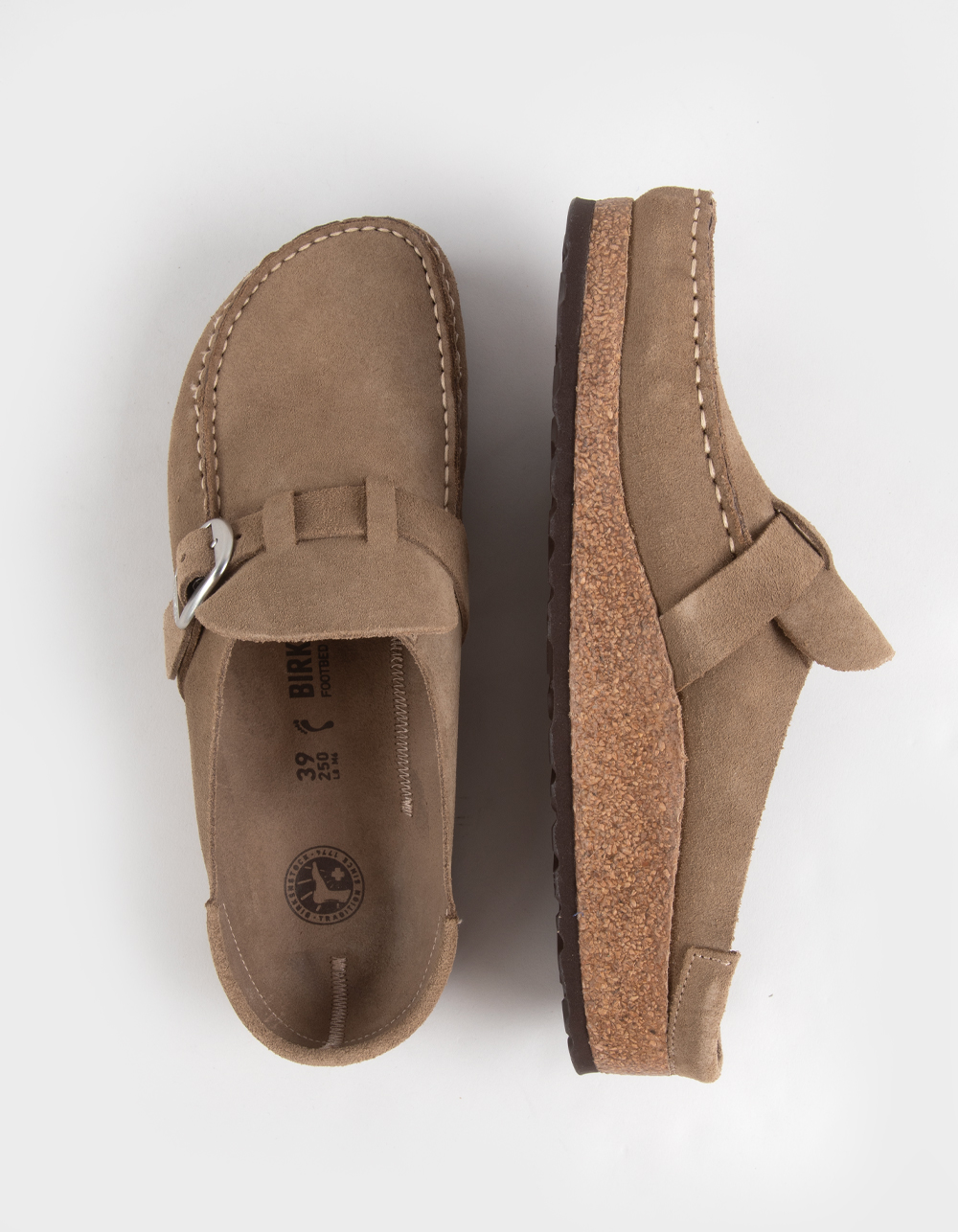 BIRKENSTOCK Buckley Womens Clogs - TAUPE