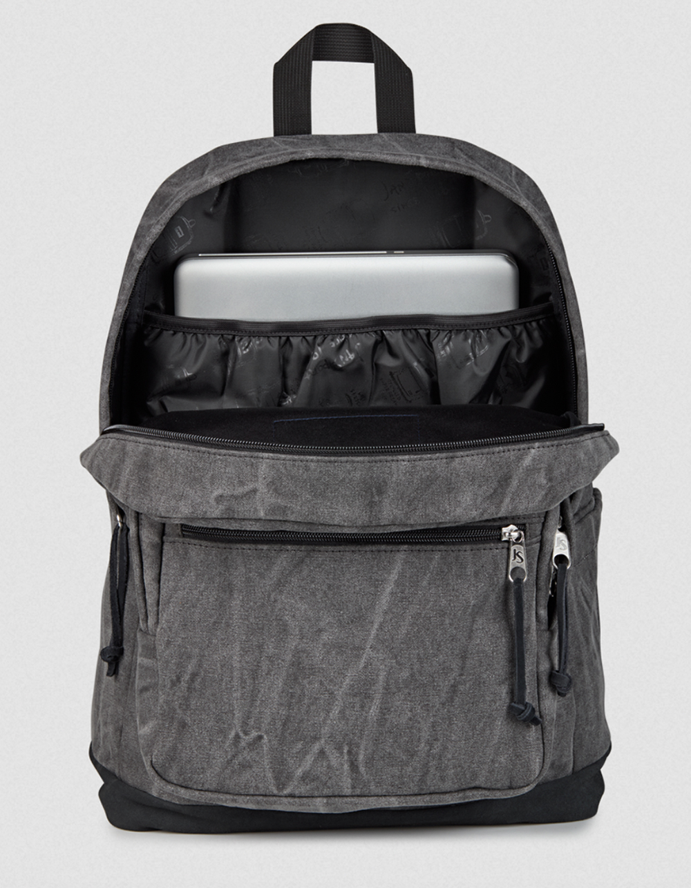 JANSPORT Right Pack Expressions Backpack - AGED CANVAS BLACK