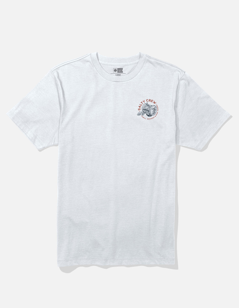 SALTY CREW Reel Good Mens Tee - WHITE