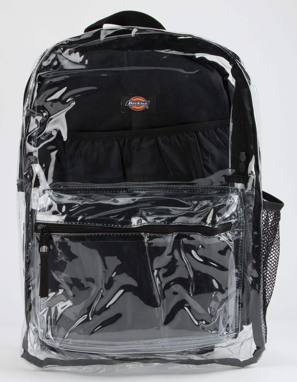 DICKIES Clear PVC Black Backpack image number 0