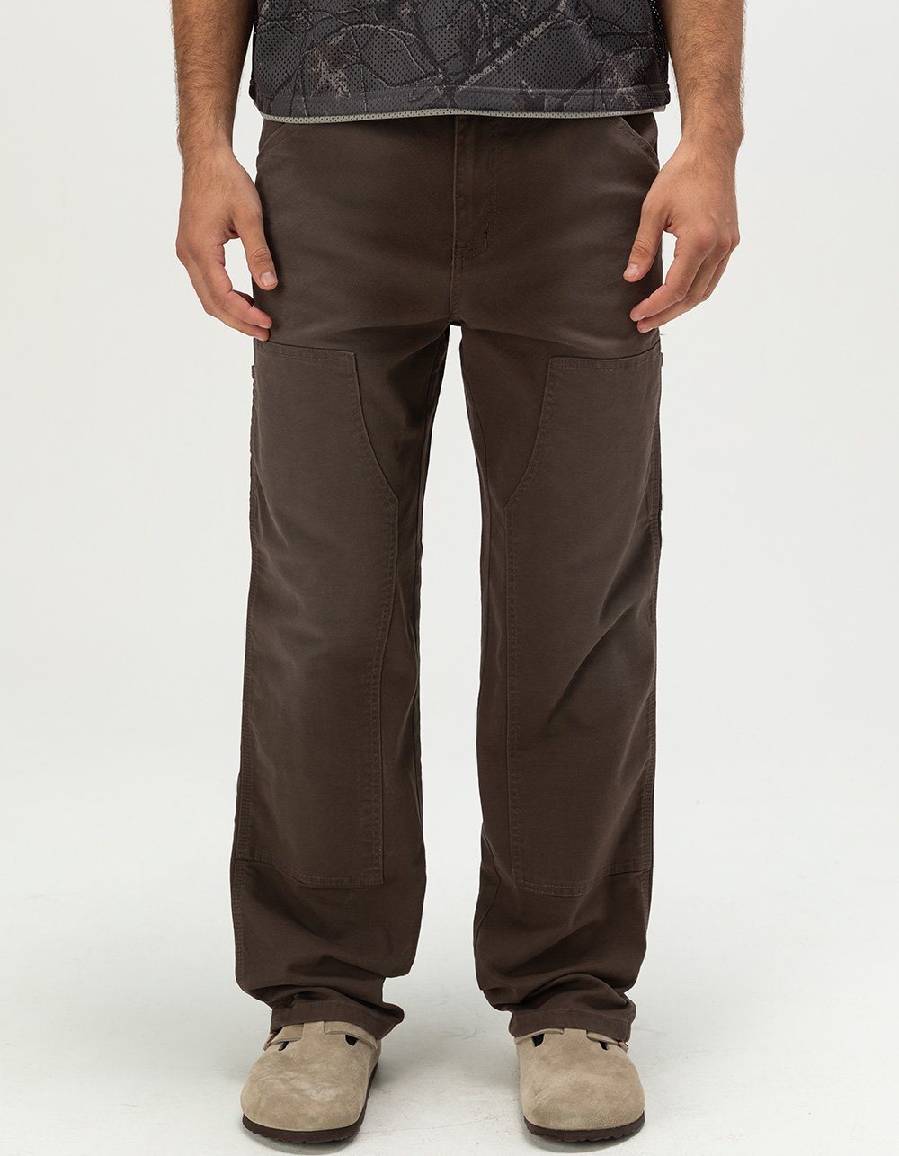 RSQ Mens Loose Stretch Utility Pants - FADED BROWN