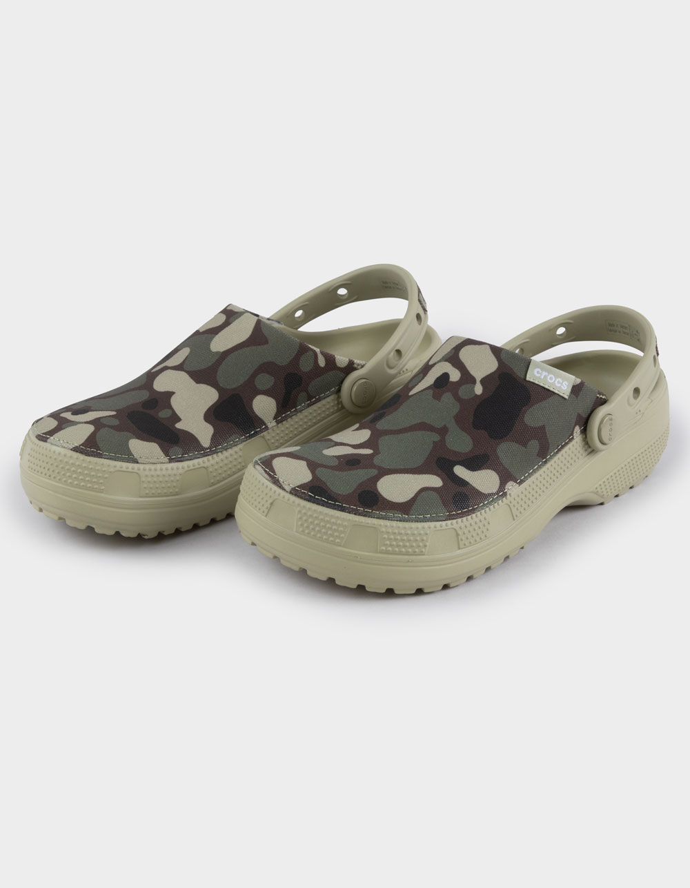 CROCS Crafted CAMO Clogs - GREEN