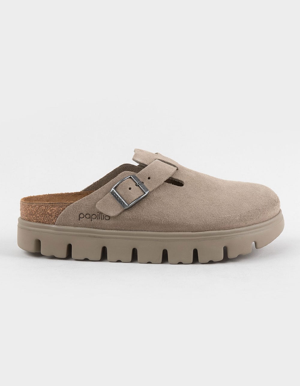 BIRKENSTOCK Boston Womens Chunky Clogs - TAUPE