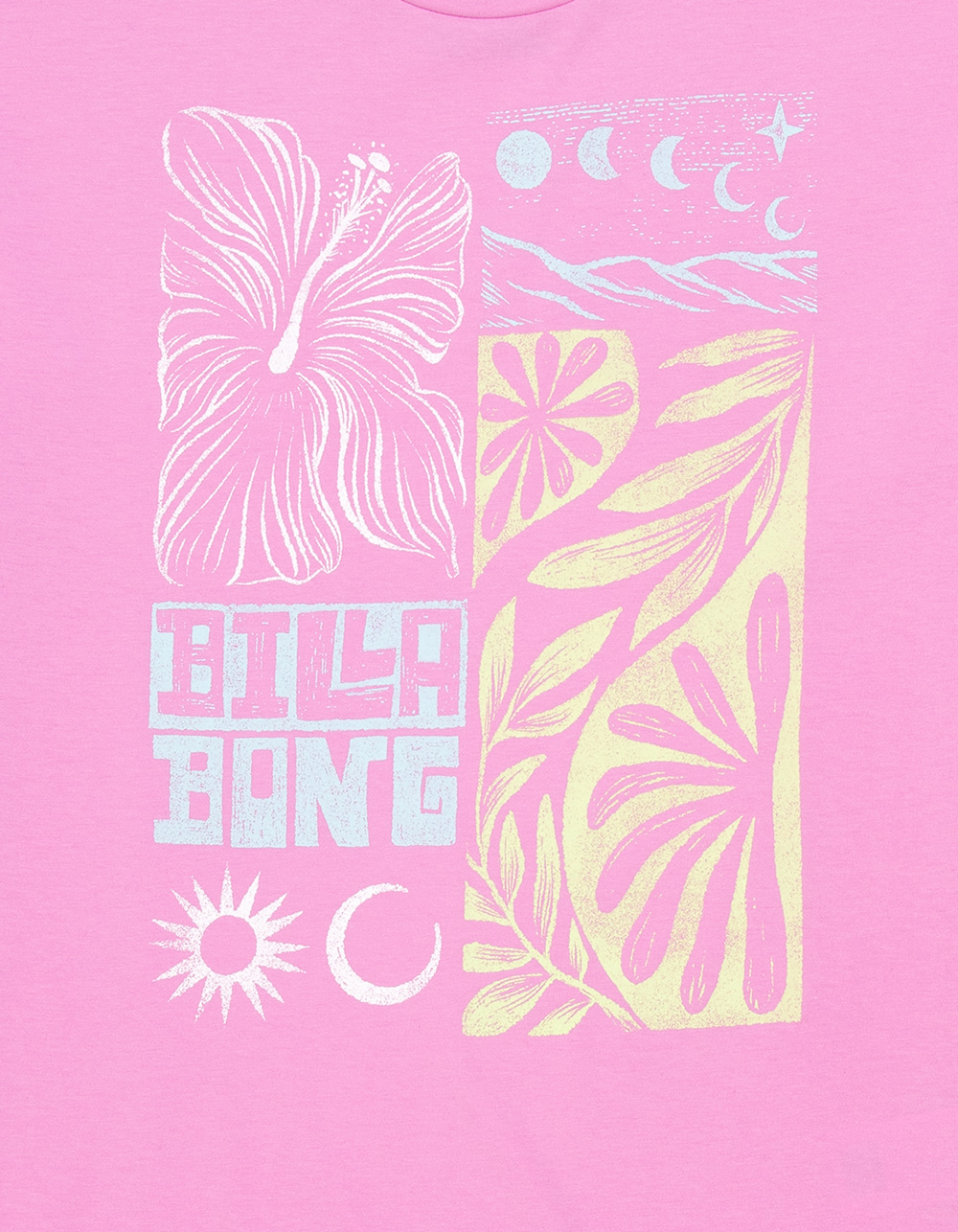 BILLABONG Summer Girls Boyfriend Tee - PINK