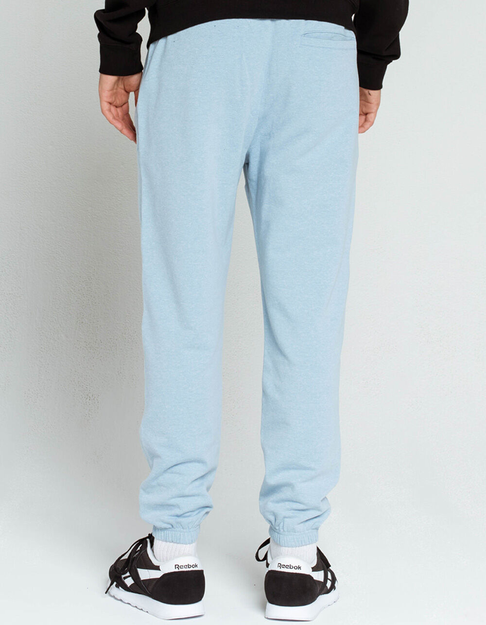 RSQ Knee Seam Mens Light Blue Sweatpants LIGHT BLUE Tillys