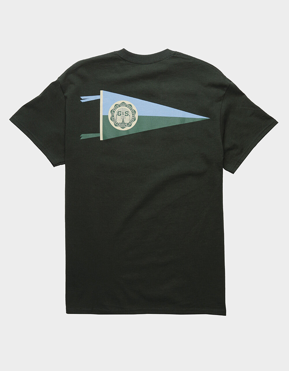 GARDENS & SEEDS Youniversity Seal Mens Dark Green T-Shirt - DKGRN | Tillys