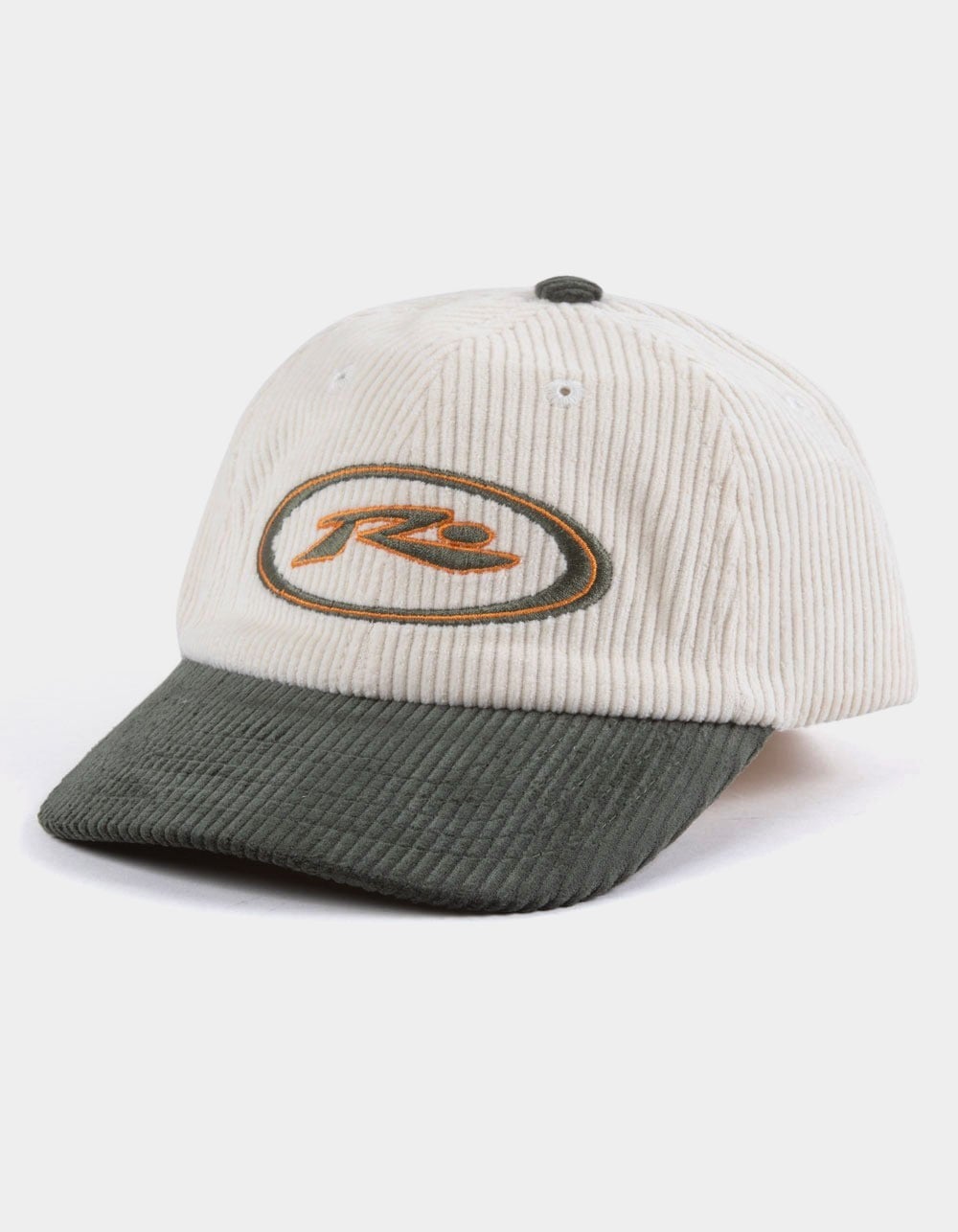 RUSTY Orbit Cord 6 Panel Strapback Hat - MULTI