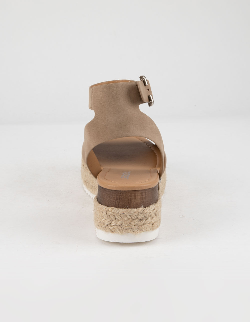 SODA Topic Natural Womens Espadrille Flatform Sandals - NATURAL | Tillys