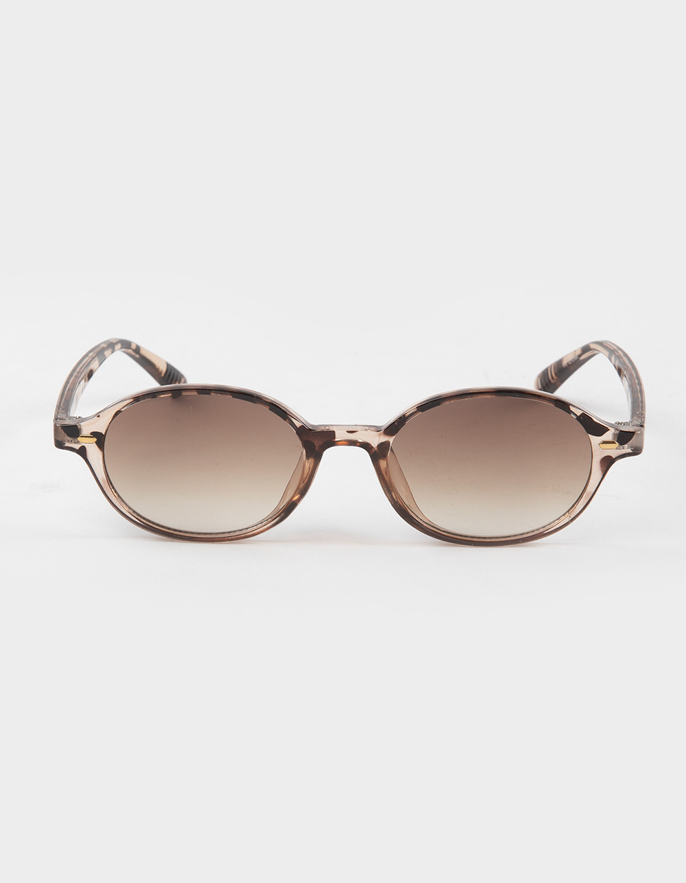RSQ Oval Sunglasses - LEOPARD