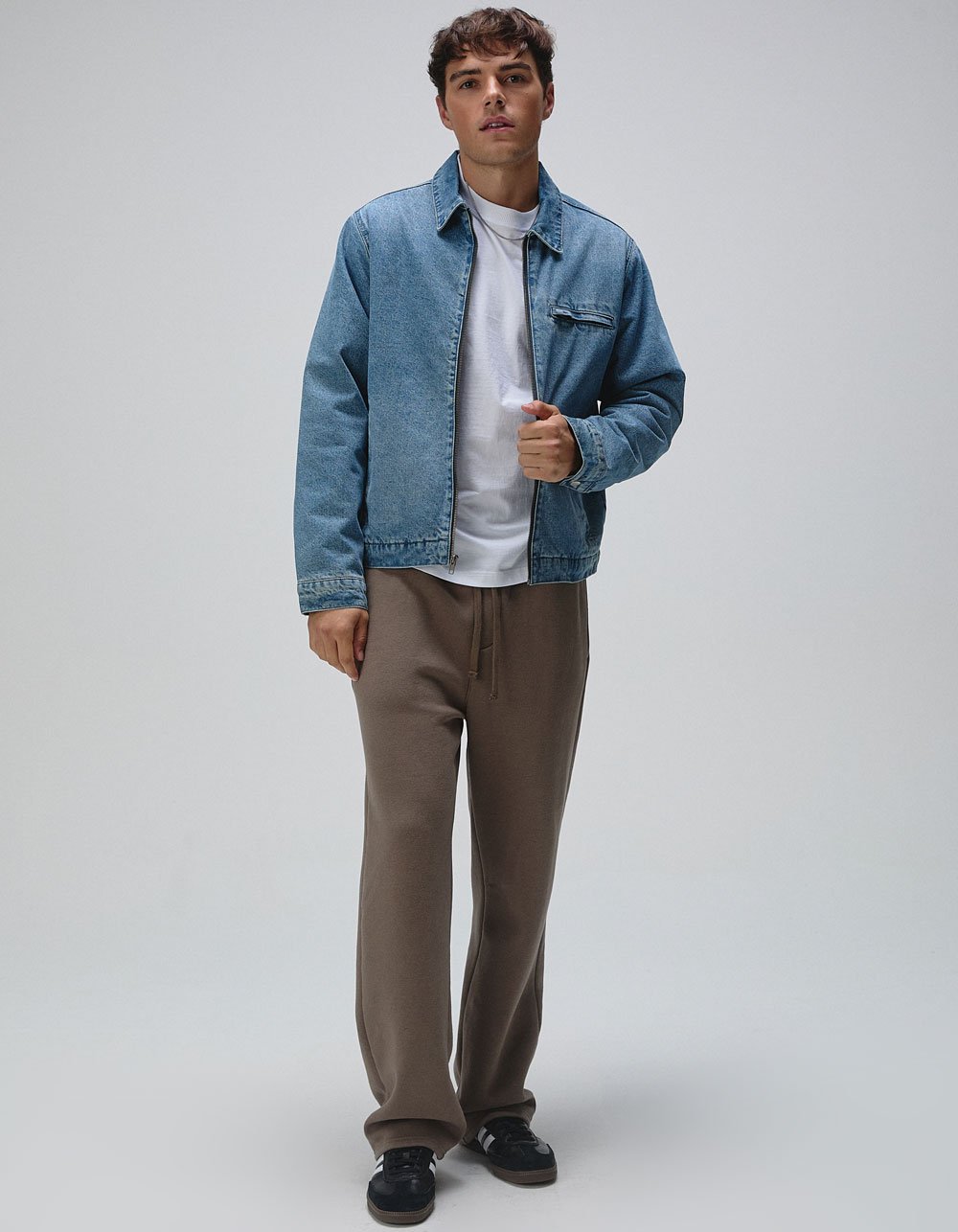 RSQ Mens Denim Workwear Jacket - INDIGO