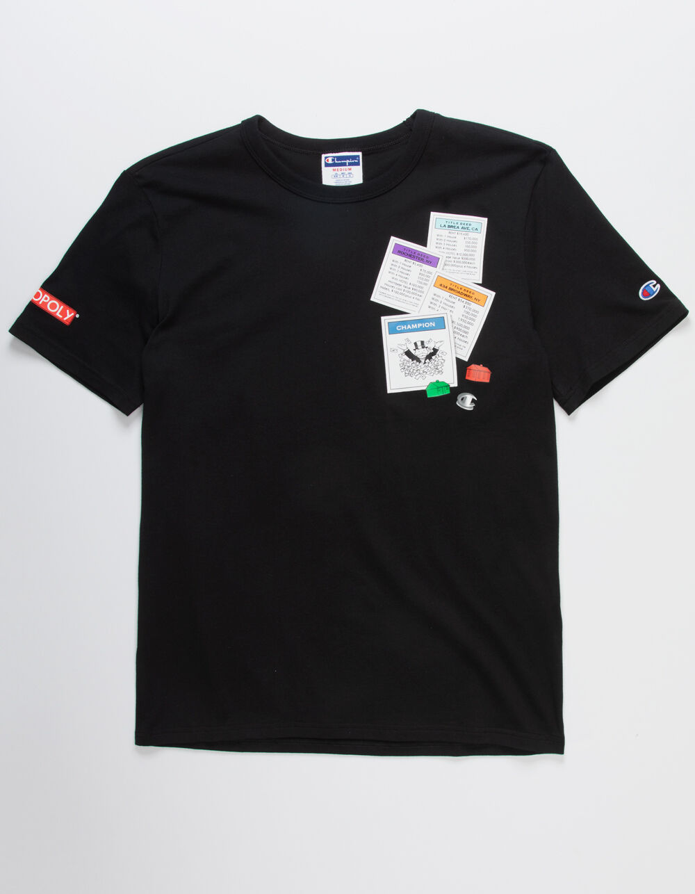 CHAMPION x Monopoly Property Mens Tee - BLACK | Tillys