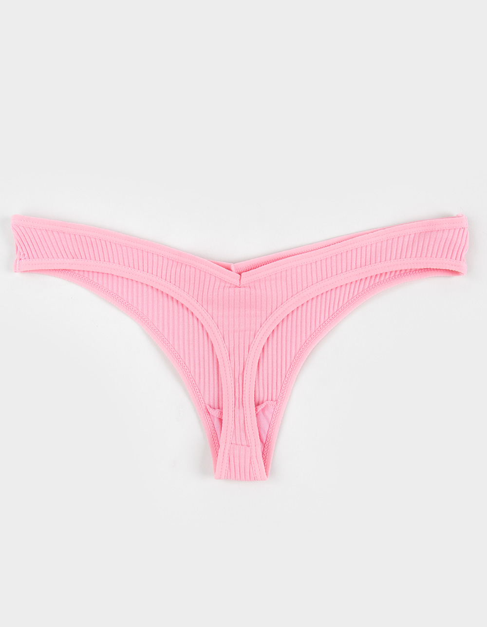 FULL TILT V-Rib Thong - PRINCESS PINK