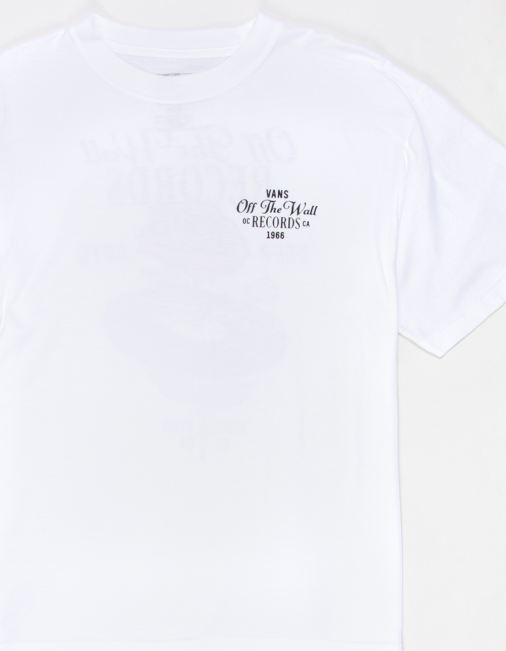 VANS Deep Cut Mens Tee - WHITE