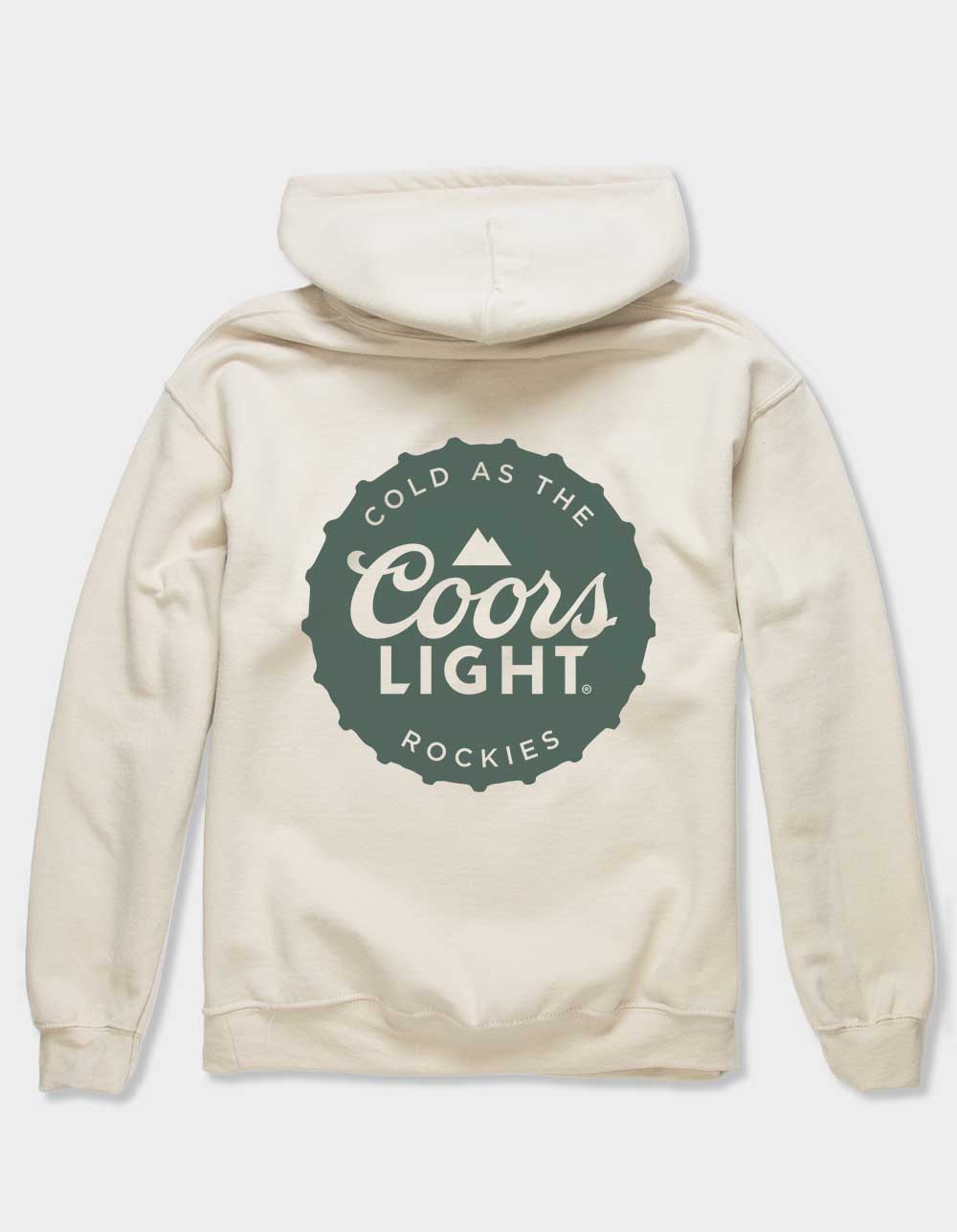 COORS Light Cold As Cap Unisex Hoodie - SAND