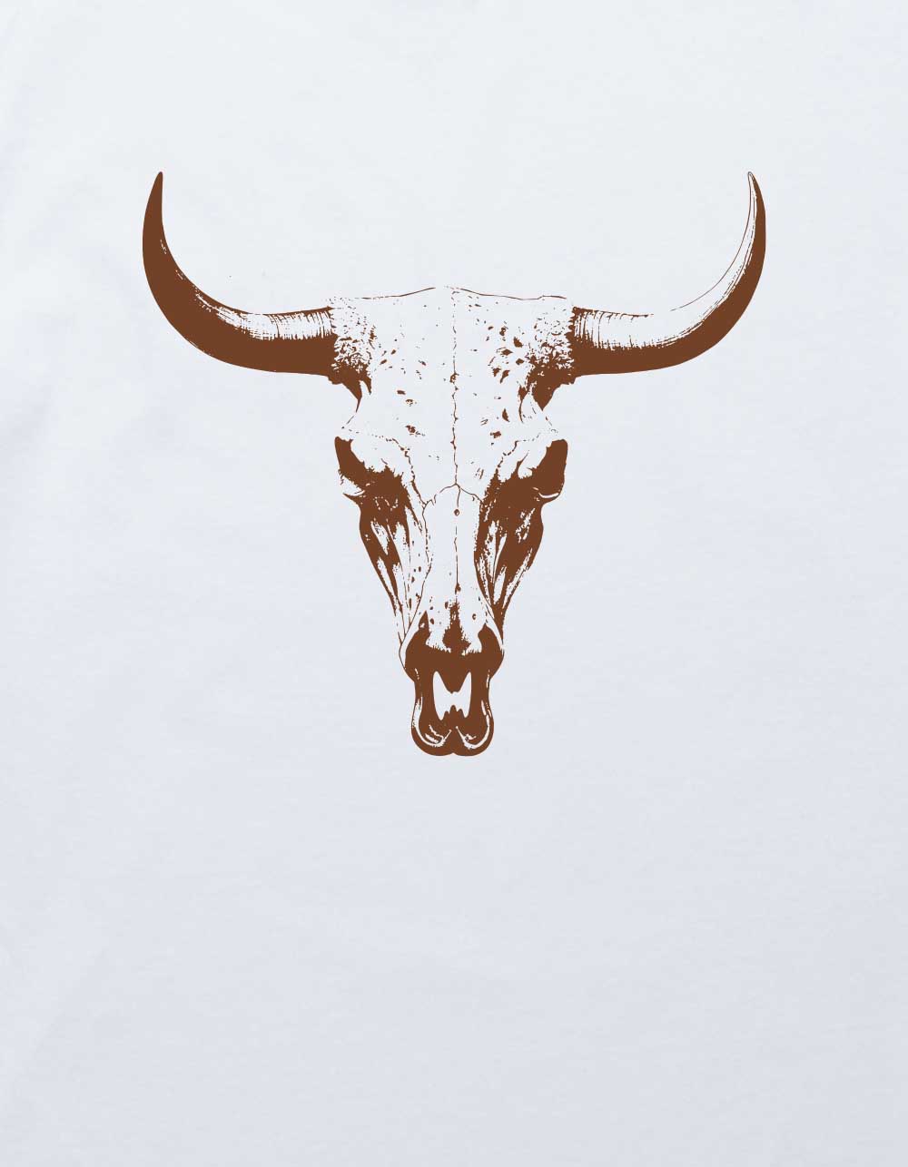 WESTERN Wild West Icon Unisex Kids Tee - WHITE
