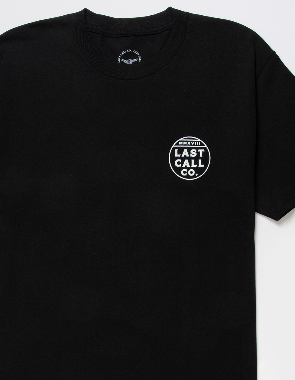 LAST CALL CO. Whiskey Bent Mens Tee - BLACK