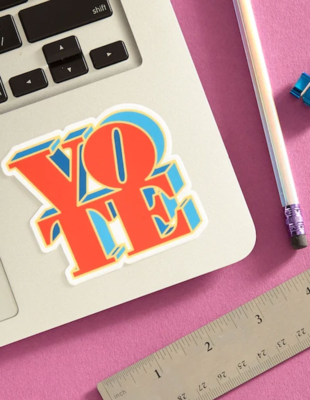THE FOUND Vote Sticker - RED