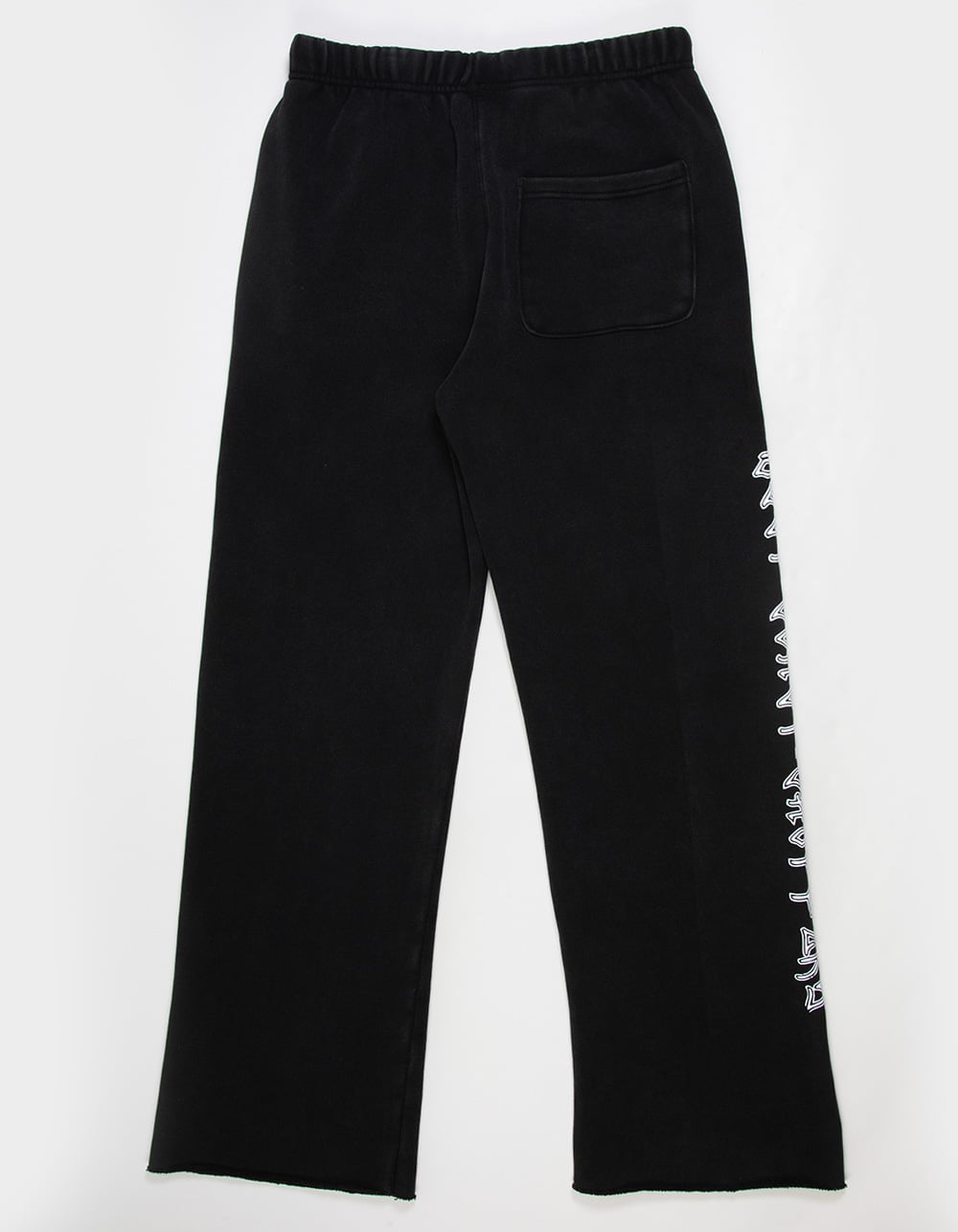 WEST COAST CHOPPERS Skeleton Moto Logo Mens Sweatpants - WASHED BLACK
