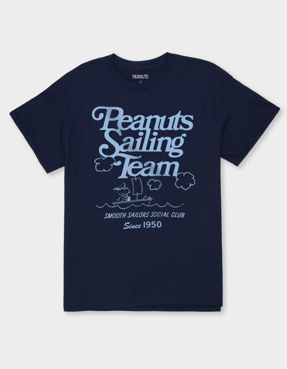 PEANUTS Sailing Team Unisex Tee - NAVY