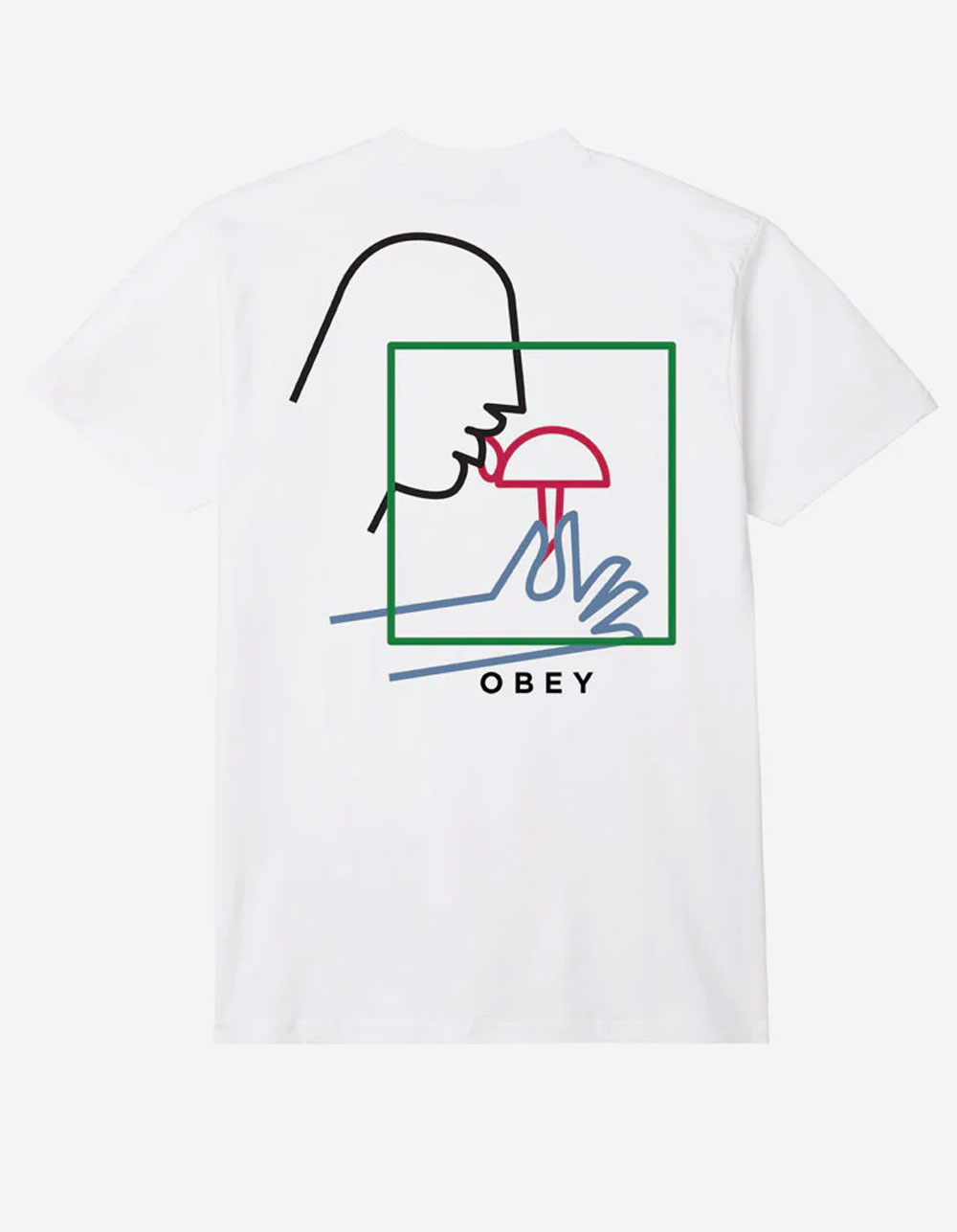OBEY Taste Test Classic Mens Tee - WHITE