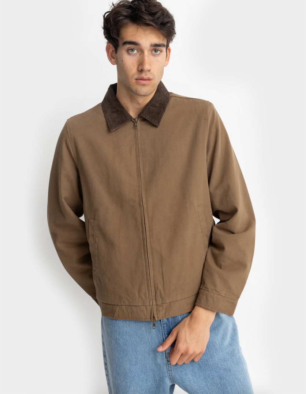 RHYTHM James Mens Jacket - BROWN | Tillys