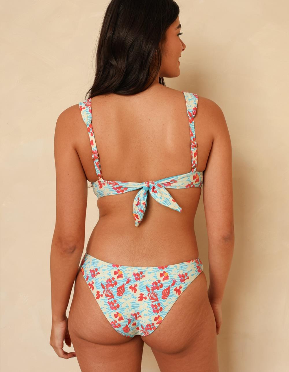 DIPPIN' DAISY'S Nocturnal Cheeky Bikini Bottoms - LIGHT BLUE