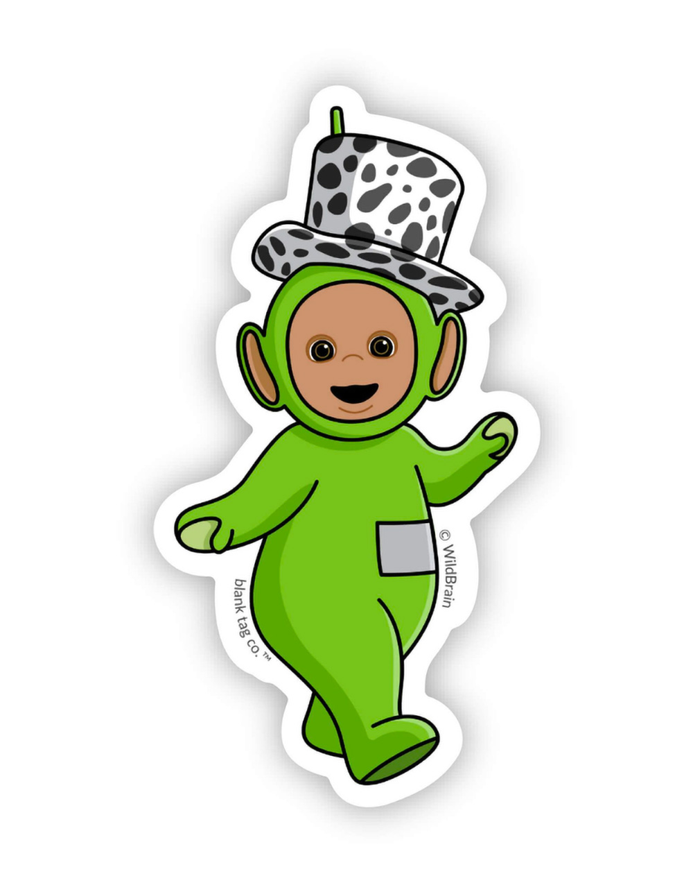 BLANK TAG CO. The Dipsy With His Hat Sticker