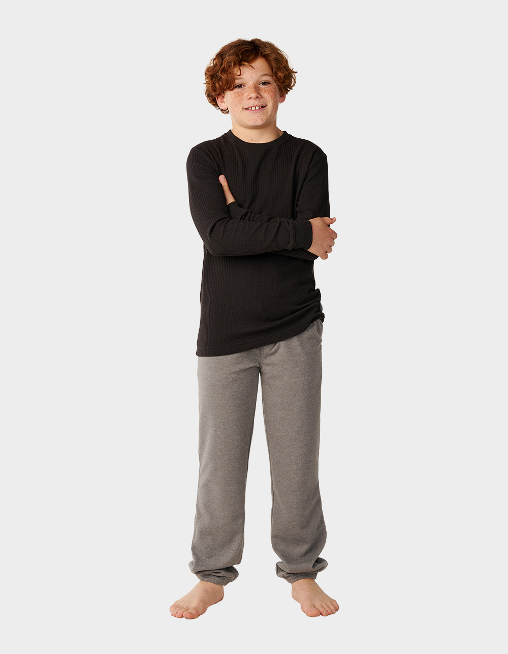 RIP CURL Grid Boys Trackpants - HEATHER GRAY