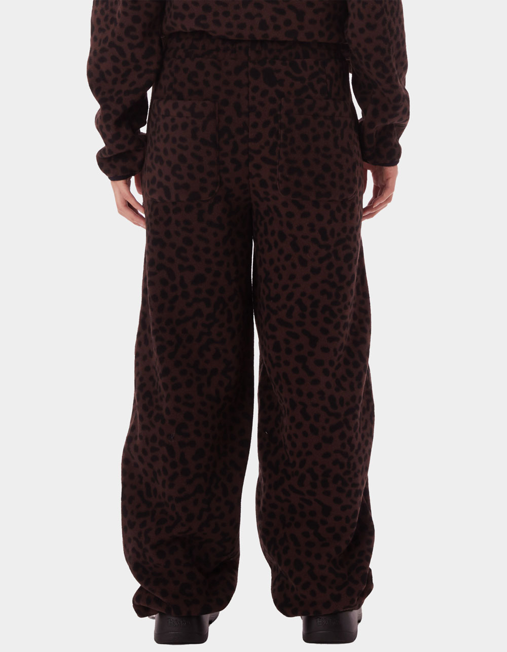 OBEY Dottie Womens Sweatpants - LEOPARD BROWN