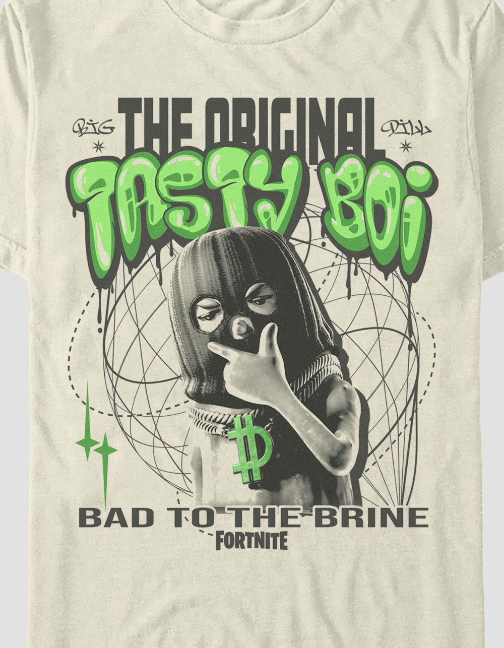 FORTNITE Bad To The Brine Unisex Tee - IVORY